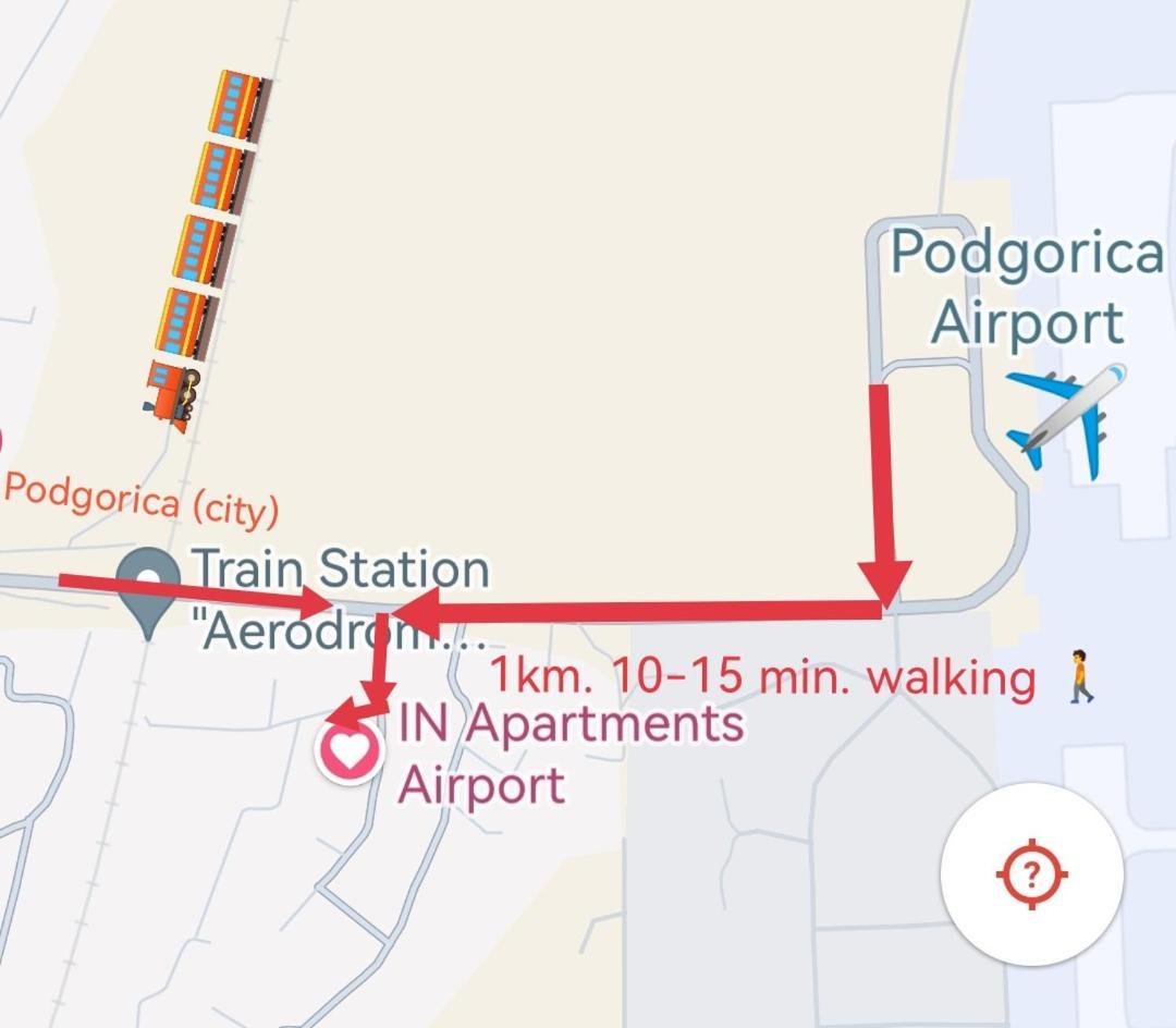 Mitrovici  In Apartments Airport מראה חיצוני תמונה